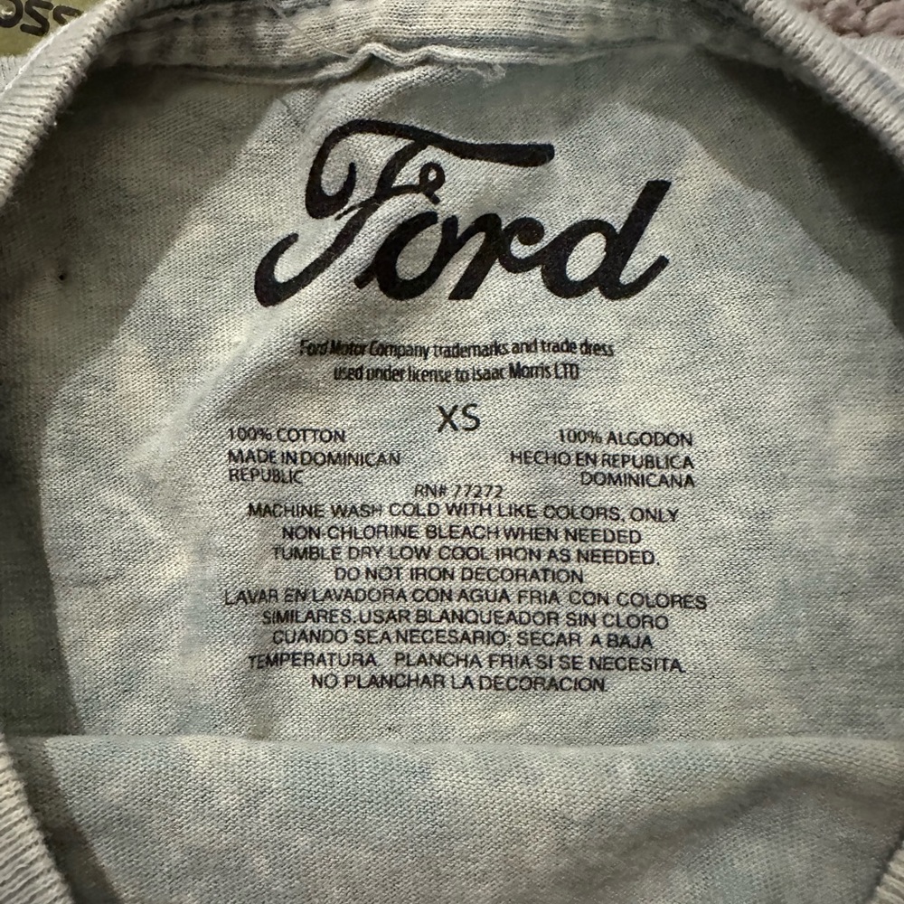 Ford Bronco Raw Hem Cropped T Shirt - Picture 5 of 7